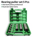ISKU treker lepas bearing 5 pcs + extra selongsong besar -  bearing puller disassembler 5 pcs - treker bearing dalam bearing separator/alat melepas bearing roda dan cvt