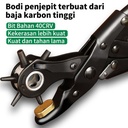 ISKU punch pliers /tang pembolong ikat sabuk pinggang 9 inch carbon