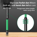 ISKU mata obeng set bolak balik 6pcs/mata obeng angin plus minus ph2 double screwdriver bits + -