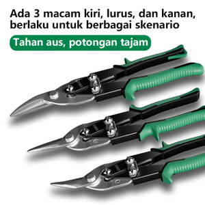 ISKU gunting seng serbaguna  gunting penerbangan 10 inch gunting holo