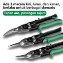 ISKU gunting seng serbaguna  gunting penerbangan 10 inch gunting holo