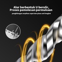 ISKU mata bor beton hss memutar bor mata bor baja tinggi 4mm - 12 mm