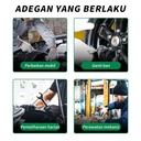 ISKU tool kit set 82pcs kunci shock set ring pas alat set 1/2 rachet