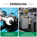 Isku kunci ring pas set 11pcs 8 10 12 14 mm bahan crv kombinasi wrench
