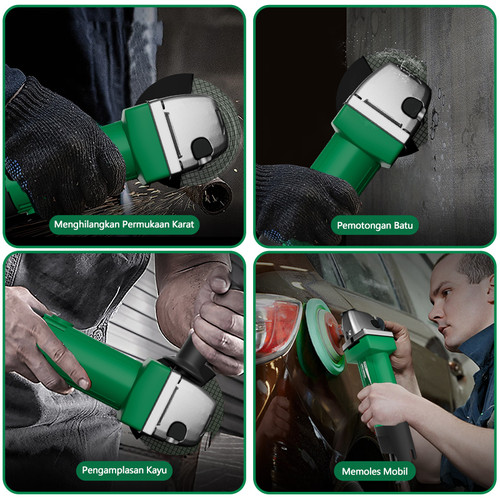 ISKU mesin gerinda gurinda grinda tangan/grinder free mata potong 750w