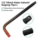 ISKU Kunci Shock Set 10pcs 8-24mm/Socket Kunci Set Motor/Socket Wrench