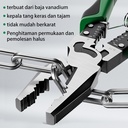 ISKU multifungsi wire cutters tang pemotong tang kawat lancip 9 inch
