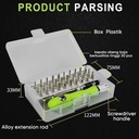 ISKU Obeng Set 32in1 SerbaGuna Magnetic Screwdrivers Repair tool