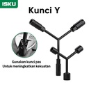 ISKU kunci sok y dan kunci sock y 8 mm 10mm 12mm 14mm