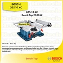 Bosch GTS 10 XC / GTS 10 XC Gergaji Meja 2000 W / Original dari Bosch