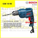 Bosch Drill GSB 10 RE | Mesin Bor Tembok Kayu Besi 10mm | Impact Drill with 550 W