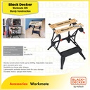 Black Decker Work Mate Sturdy Construction | Meja kerja portable WM225JPR