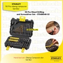 50 Pcs Mixed Drilling and Screwdriver Set Stanley | STA88546-XJ