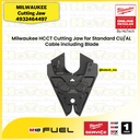 Milwaukee HCCT Cutting Jaw for Standard CU/AL Cable including Blade | Accessories Sawing & Cutting 4932464497