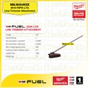 MILWAUKEE Quik-Lok Line Trimmer Attchment M18 FOPH-LTA | Mesin Pemangkas (Unit Only)