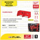 Milwaukee Pliers Rack 48-22-8340 | Rak Perkakas 9,5" x 5" x 3,5"