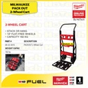MILWAUKEE 2-WHEEL CART 48-22-8415 | Hand Truck Gerobak Roda 2 20x48x12inch