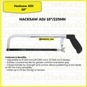 Stanley || 15-565-S || Adjustable hacksaw frame with greater strength and control