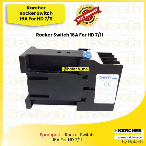 KARCHER SPAREPART Rocker Switch 16A For HD7/11