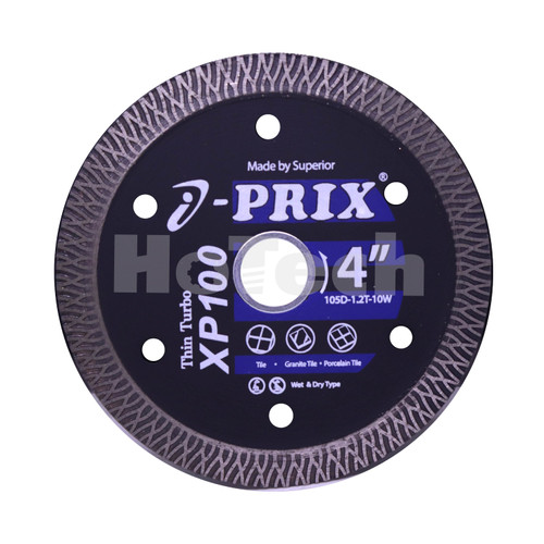 I-Prix Diamond 105D-1.2T-10W XP100 4" | Mata Gerinda Diamond Saw Blade 4"