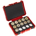 Milwaukee Crimping Dies DIN22 CU Die Kit 11 Dies | For M18 HCCT