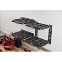 Milwaukee Vertical E-track for Racking Shelves | 20" Besi Vertikal untuk rak