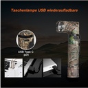 Nicron B70+ 1200lm 90 degree Twist Flashlight - Jarak Cahaya 178 meter - Runtime 100 jam - Waterproof