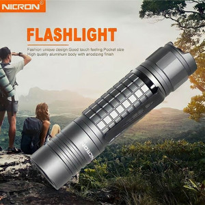 Nicron Senter  IPX8 Waterproof Flashlight For Emergency | N8 Tingkat Cahaya 1300 Lumens, Runtime Battery 150 jam, Jarak Cahaya 180 meter