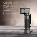 Nicron Flashligh IP65 Waterproof 90° rotatable 8 modes portable for camping - hiking - outdoors | L71 1800 Lumens High Brigthness