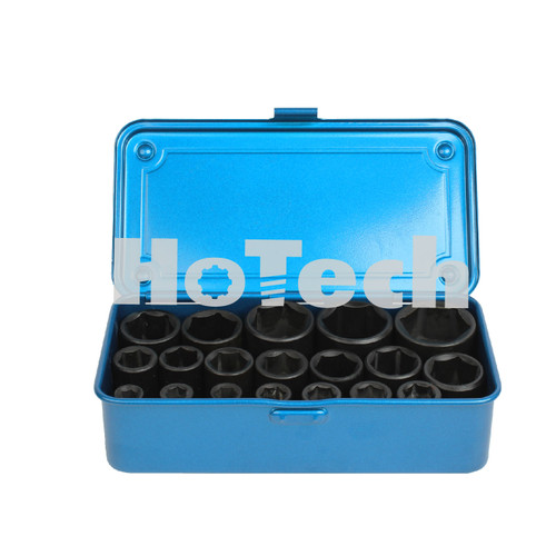 MAXPOWER | 20 Pcs 1/2" Dr Impact Socket 6PT | Impact Socket Set