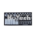 MAXPOWER | 32 Pcs 1/2" Dr. Socket Tool Set 6 PT | Dr. Socket Set 6 PT