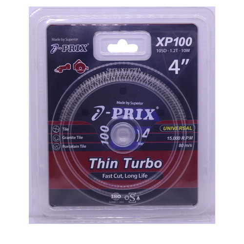 I-Prix Diamond 105D-1.2T-10W XP100 4" | Mata Gerinda Diamond Saw Blade 4"