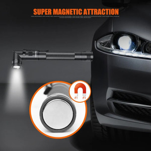 Nicron Senter IPX4 Raining Resistant Magnet Mini Torch | N73 Tingkat Cahaya 150 Lumens, Runtime Battery 8 Jam, Jarak Cahaya 50 Meter
