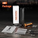 Nicron Flashlight 1000 Lumens Tactical LED with Focus Zoomable IP65 Waterproof | N8F High Brightness