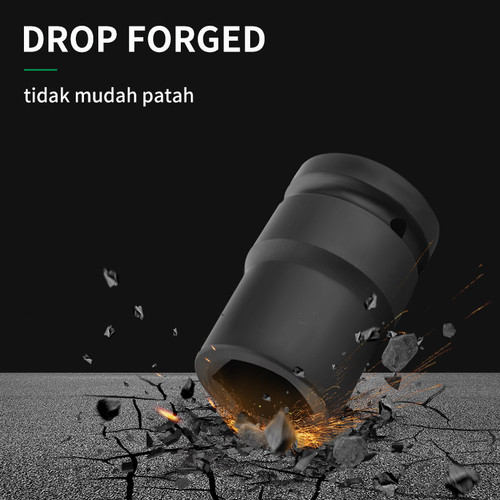 ISKU Pendek mata kunci sok impact/mata sock set 1/2" drive socket kok