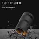 ISKU Pendek mata kunci sok impact/mata sock set 1/2" drive socket kok
