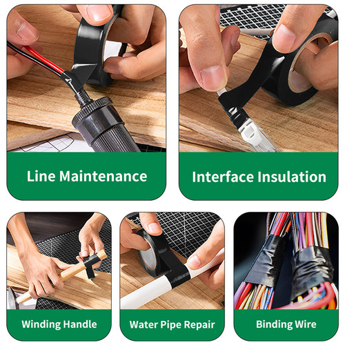 ISKU Isolasi Listrik PVC Electical Tape Alat Perkakas Tape 10m
