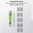 ISKU Obeng Set 32in1 SerbaGuna Magnetic Screwdrivers Repair tool