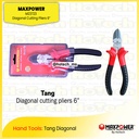 MAXPOWER | M23723 DIAGONAL CUTTING PLIER 6" | Tang Potong
