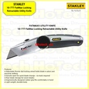 STANLEY CUTTER | 10" 10-777-22 FatMax Locking Retractable Utility