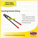 Maxpower Gunting Kawat Seling  | Wire Rope Cutter | Gunting Kawat