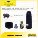 Kabel Konektor Las Male+Female DKJ 70-95mm Cable Socket Connector SET