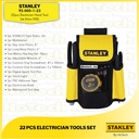 Stanley 22pcs Electrician Hand Tool set | 92-005-1-23 STANLEY