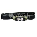 NICRON Headlamp H15+ Red/Med lighting with 500 Lumen | Waterproof