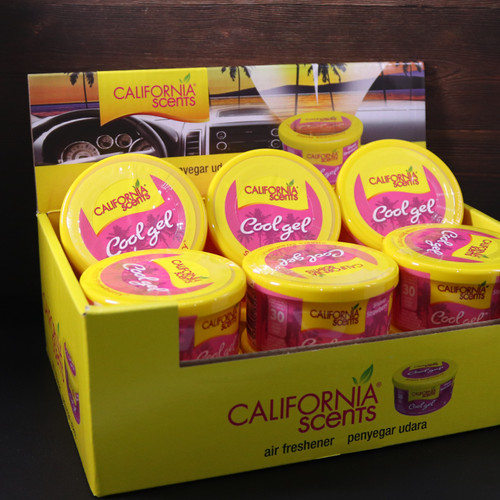 CALIFORNIA SCENTS Pengharum mobil Shasta Strawberry | Cool Gels
