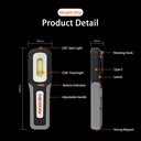NICRON Flashlight WL83 Drop Resistant | Senter LED 500 Lumens 5H