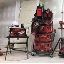 Milwaukee Tool Box Dolly | Storage Tool Box | Tempat Perkakas