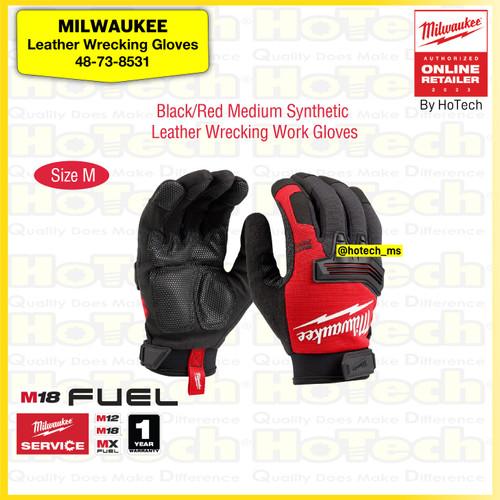 Milwaukee Safety Gloves | Performance Work Gloves 48-22-8721 Size M