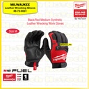Milwaukee Safety Gloves | Performance Work Gloves 48-22-8721 Size M