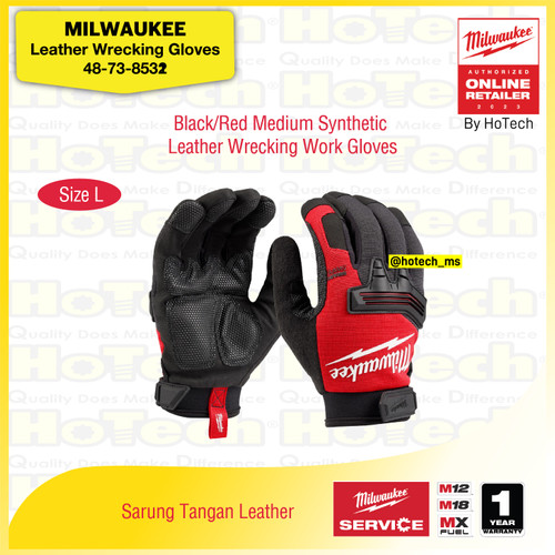 Milwaukee Safety Gloves| Performance Work Gloves 48-22-8722 Size L